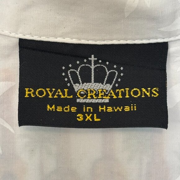 Royal Creations mens Hawaiian shirt SZ 3XL - guitars pineapples palm trees - Picture 7 of 7